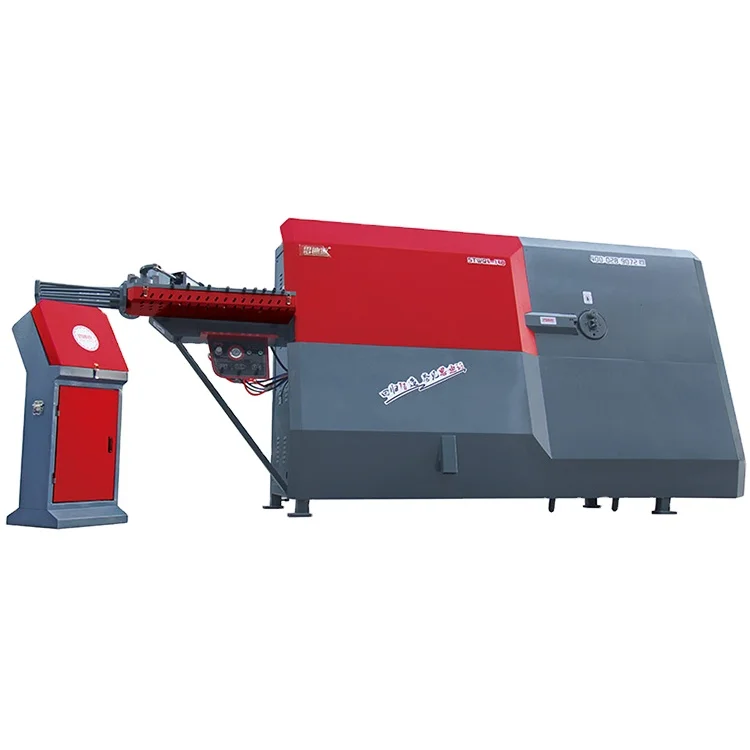 STWQ4-14B CNC automatic rebar bending machine hoop making machine 2D wire stirrup bending machine