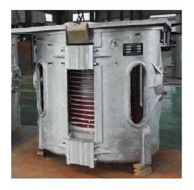 1T 2T 5T oven foundry casting steel iron metal melting induction electric industrial furnace for casting iron