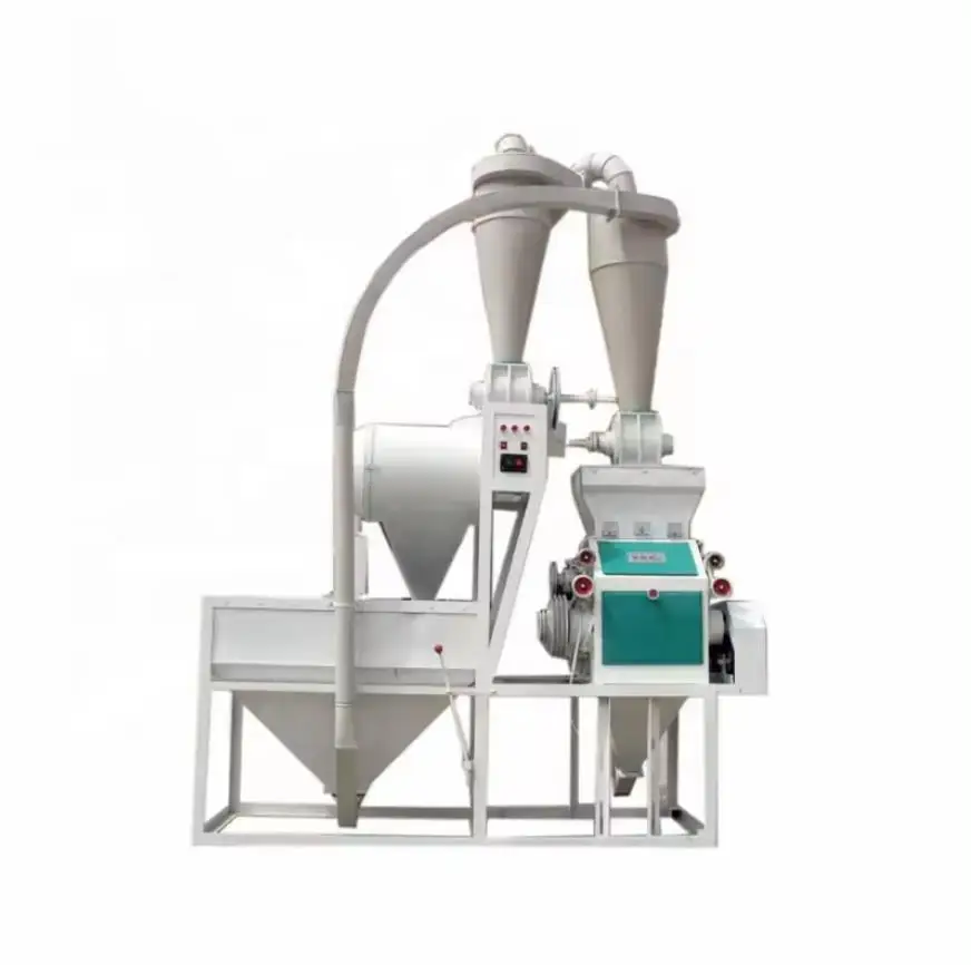 Cassava Flour Process Maize Corn Wheat Flour Mill grind Machine with Price for Make Corn