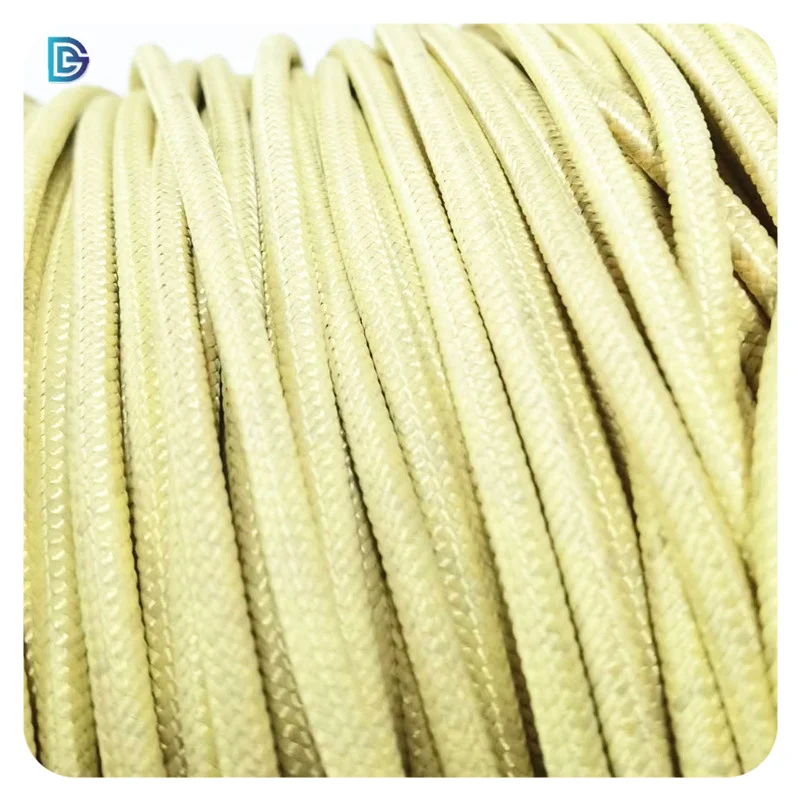 Factory Price High Strength Fireproof Aramid Kevlar Rope Cord