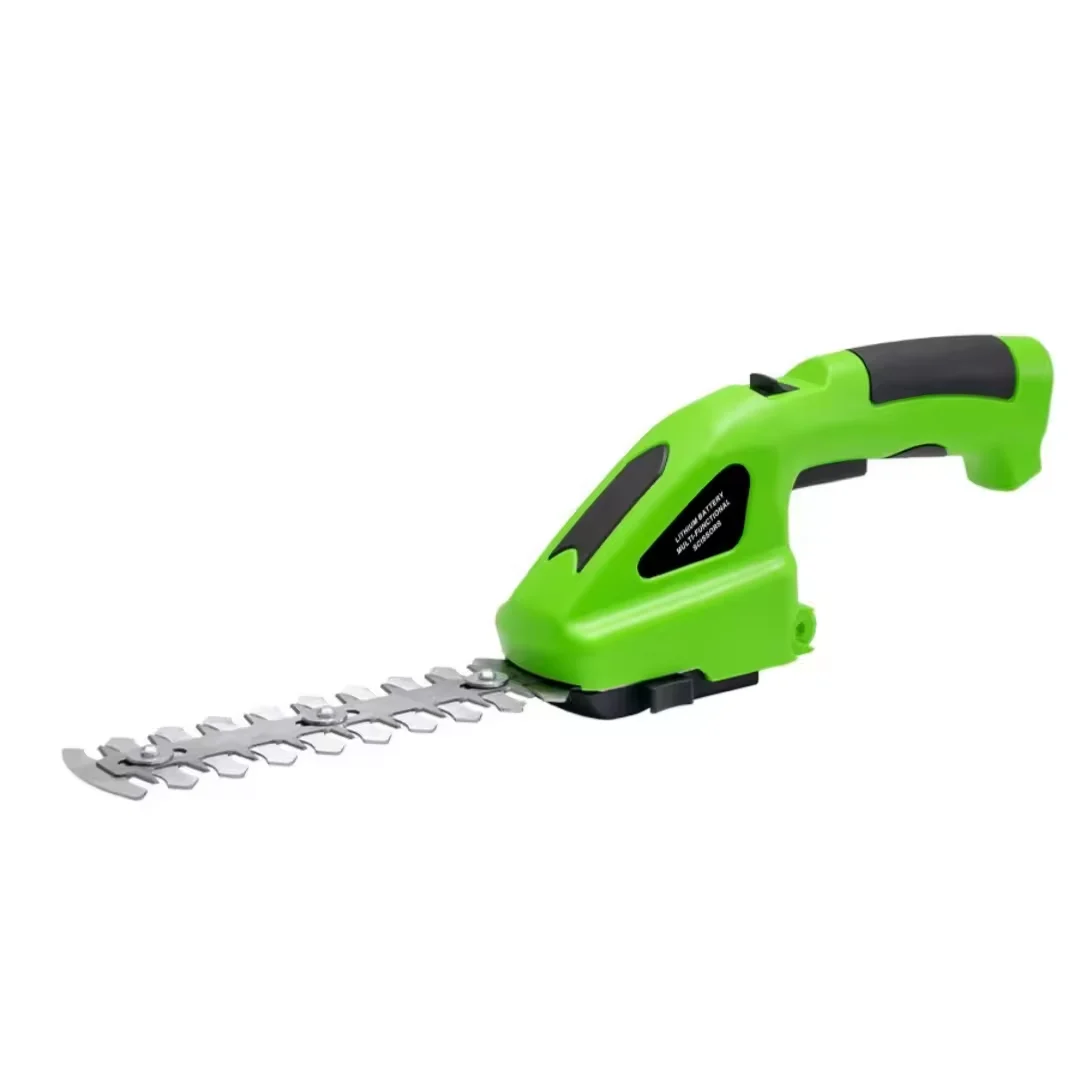 7.2V electric cordless lithium battery power garden tools portable handheld one-handed mini hedge trimmer with toolkit