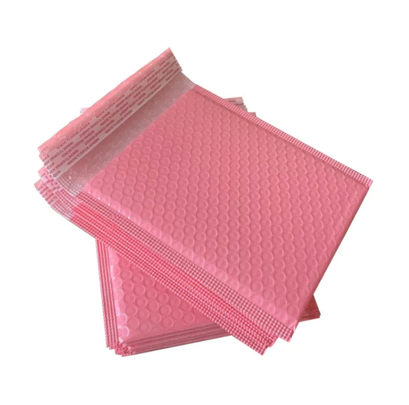 Custom Printed Logo Logistics Poly Bubble Mailer Clothing Bag For Packaging