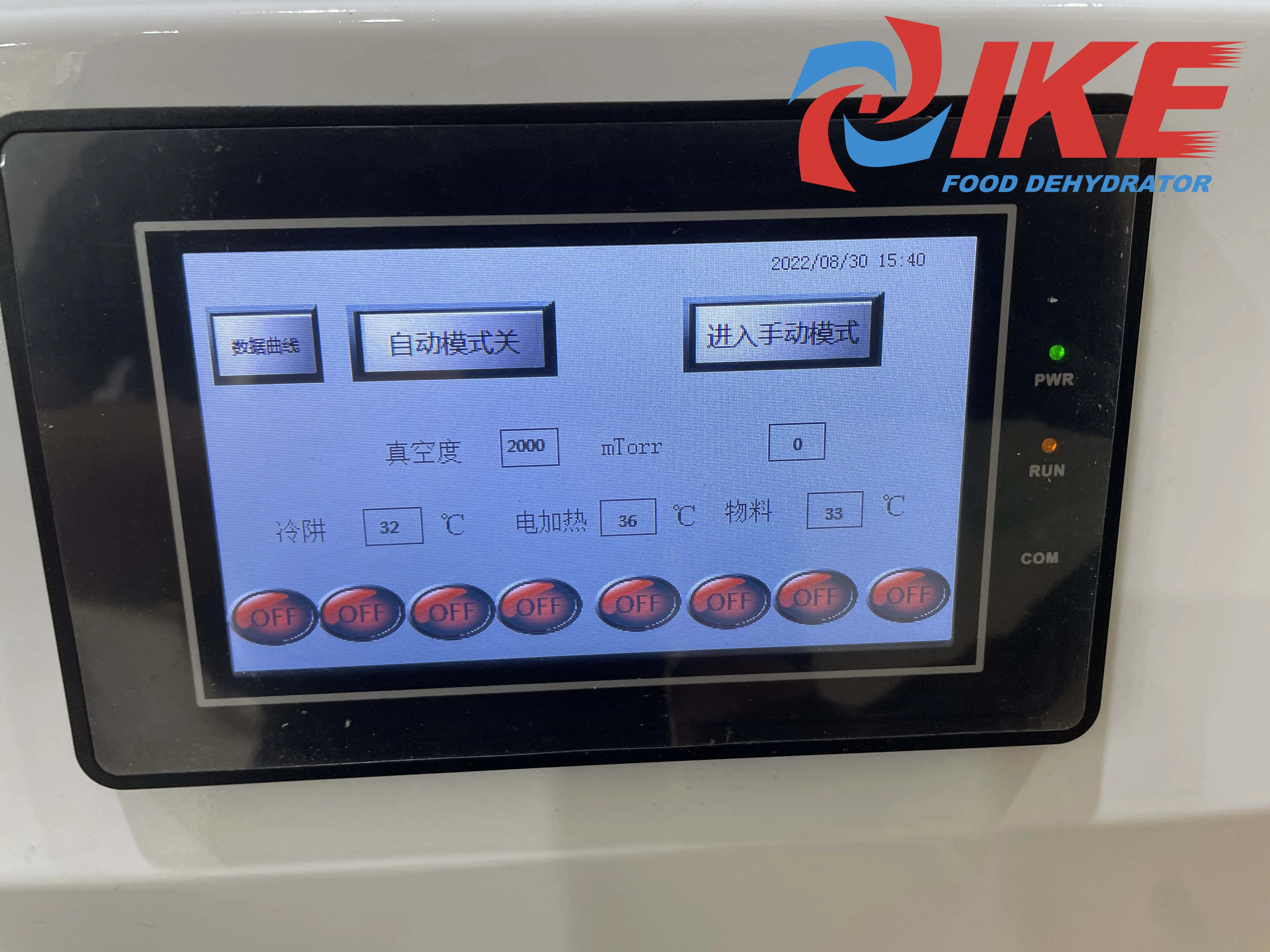 IKE Freeze dry fruit liofilization machine freeze dryer dry machine