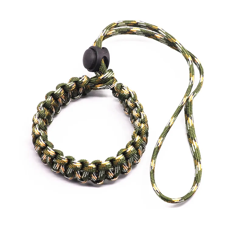 Wholesale Custom Color Adjustable paracord Wrist Strap  for DSLR, Compact Cameras