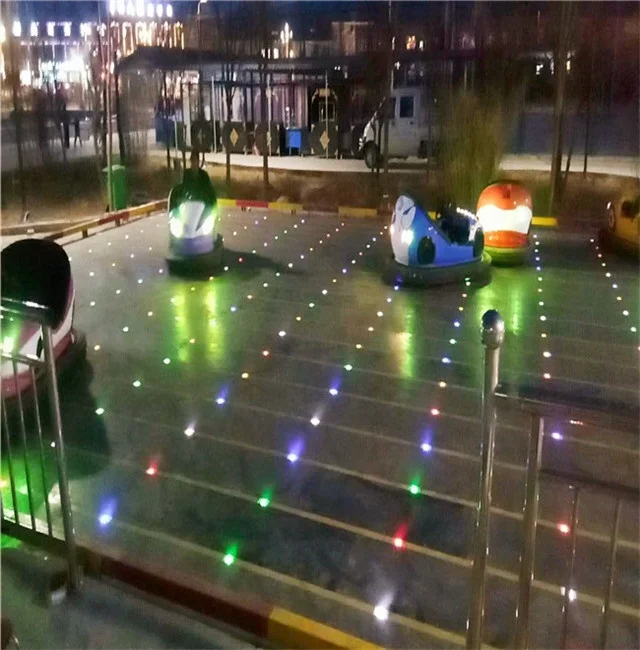 Amusement 2 seats dodgem cars  Adults Rotating Ride amusement park electric bumper car