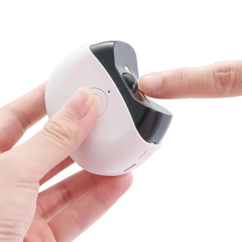 Electric Automatic Fingernail Trimmer Clipper Newborn Nail Cut Manicure Care Tools Kids Toenail Scissors Grinder with LED Light