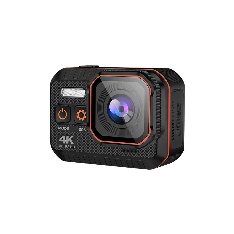 DV Action Camera 4K 60FPS with Remote Control Screen Waterproof Sport Camcorder Drive Recorder Sports Video Recorder Helmet