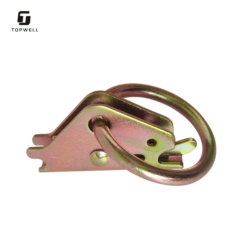 O Ring Track Accessories Cargo Lashing Belt Ratchet Tie Down Anchors to Secure Cargo in Enclosed Flatbed Trailer Trucks