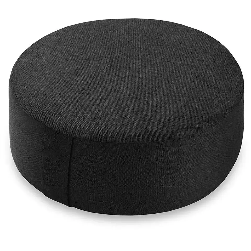 wholesale Eco Friendly Round Yoga Meditation cushion Mat With Buckwheat Filling Meditation Pillow Cushions floor pillows sitting