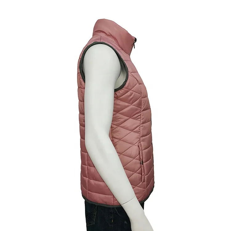
Custom winter outdoor heating hunting padding vest women 