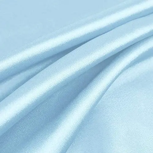 Wholesale Multi-color Custom Comfortable Microfiber Soft Smooth Summer Taffeta Polyester Satin Fabric for clothing