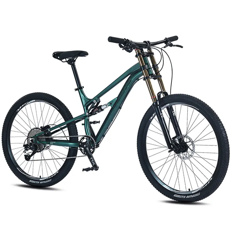 Professional manufacturing 26 inch 27.5 inch Dual shock-absorbing mountain bike aluminium alloy MTB bicycle off road cycling