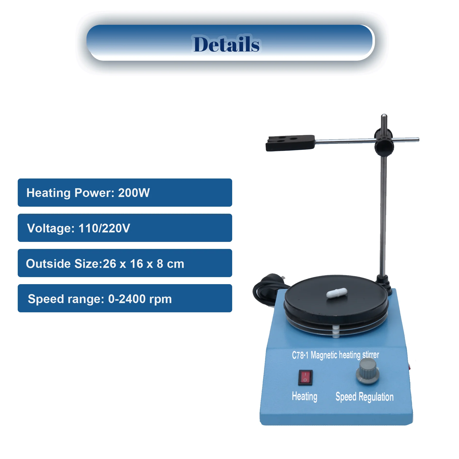 Wholesale lab laboratory heating equipments magnetic stirrer