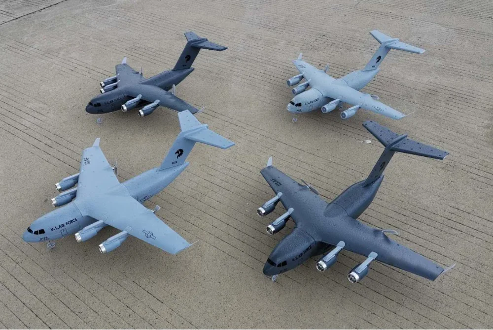 C-17 Avion 2.4G RC Army Airplane 400mm Wingspan 200m Remote Distance RC Plane