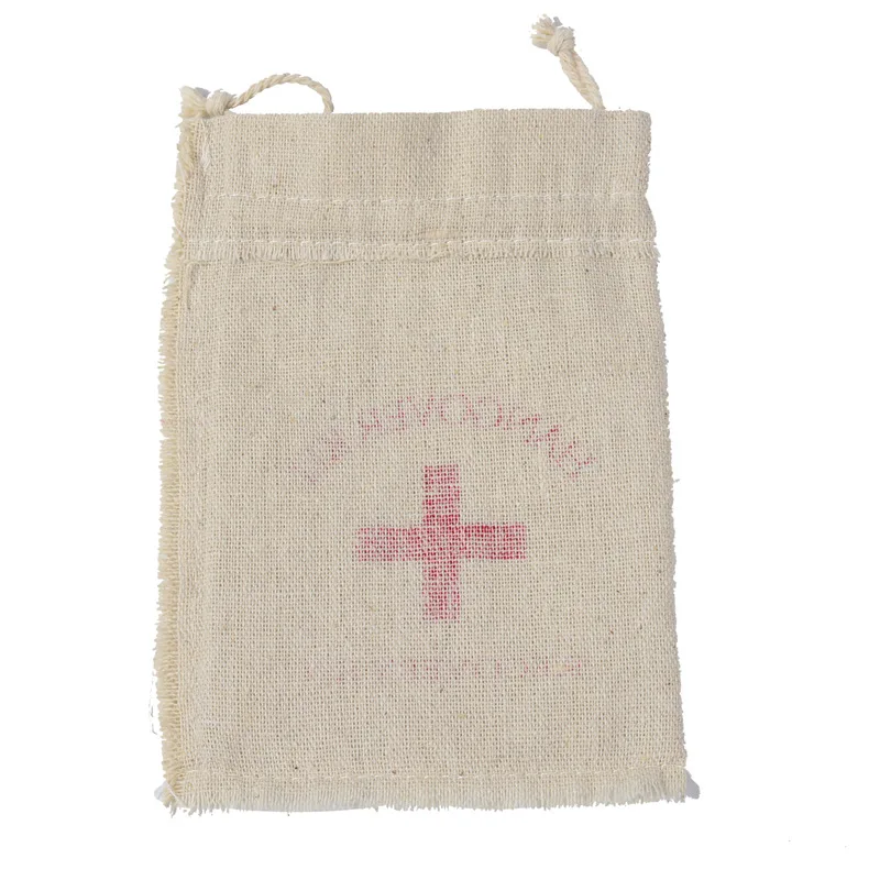 Wholesale Hangover kit bag recovery bag LOGO Printed Gift Canvas Cotton Drawstring bag