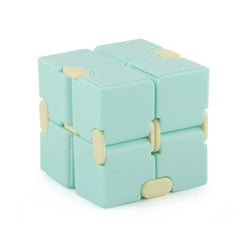 Juguetes Brinquedos Factory Wholesale Anti-Stress Educational  Fidget Toys Infinity Magic Cube Rotating Fingertip Fidget Cube