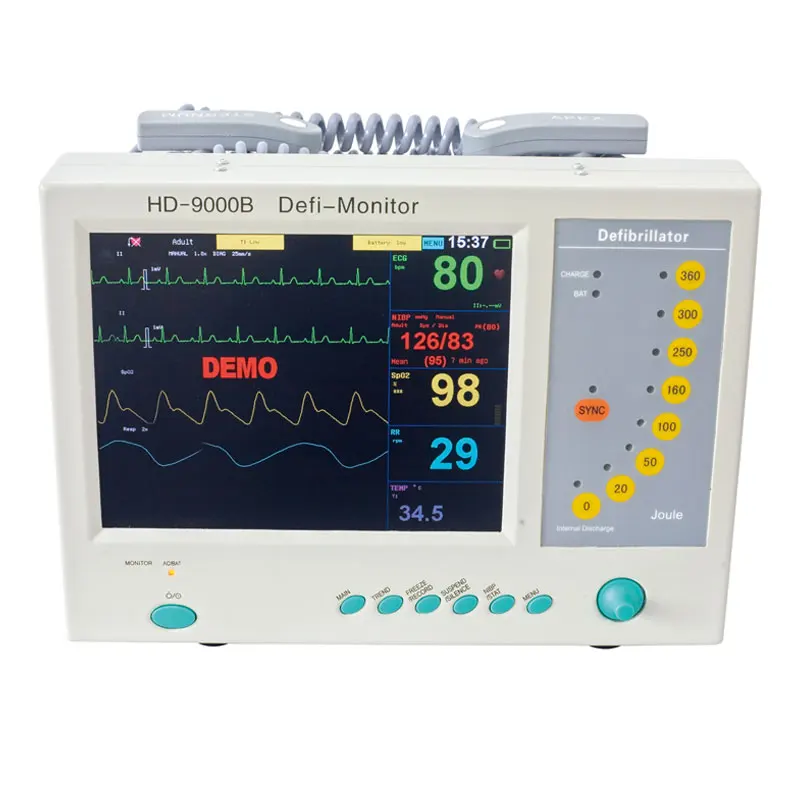 DEFI-9000B медицинский портативный Автоматизированный внешний монофазный дефибриллятор