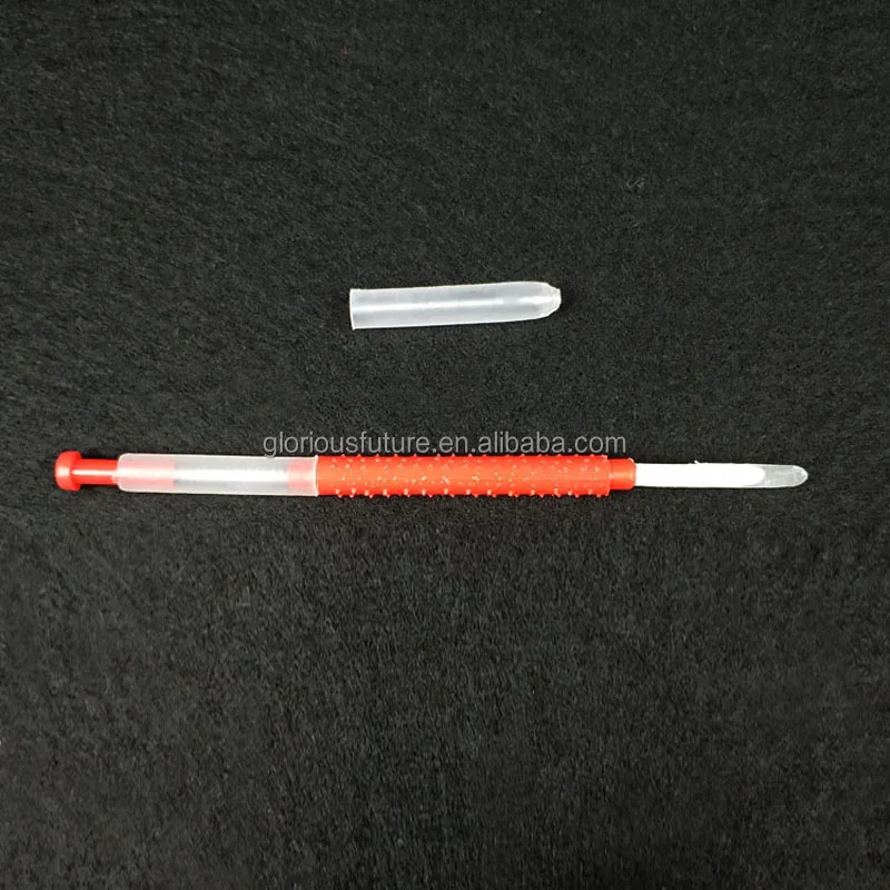 Hot selling Beekeeper Supplies ox horn Grafting Tool Plastic Bee Queen Larvae Pen For Beekeeping