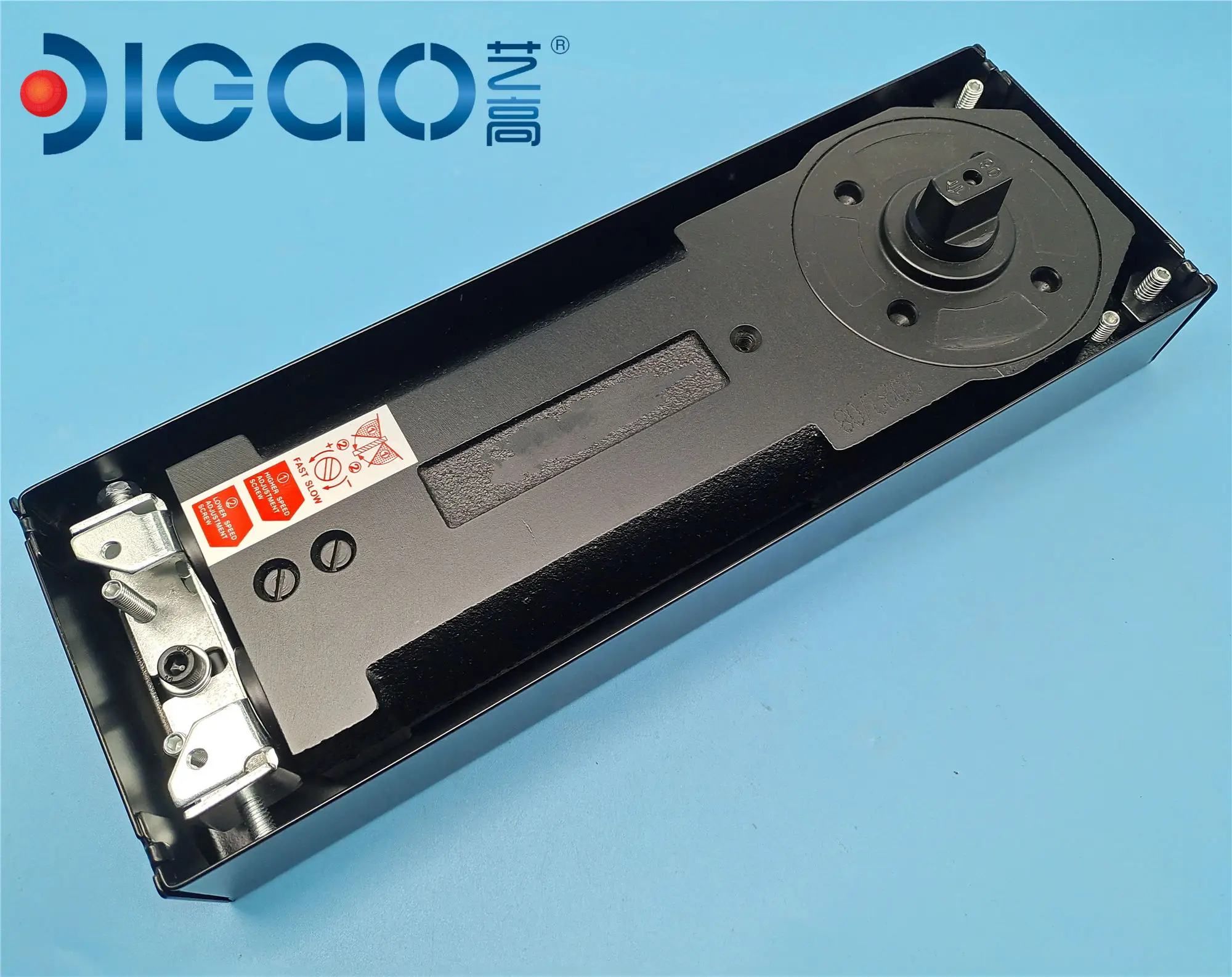 Высококачественная гидравлическая напольная пружина, Безрамная стеклянная дверная задвижка/напольная петля