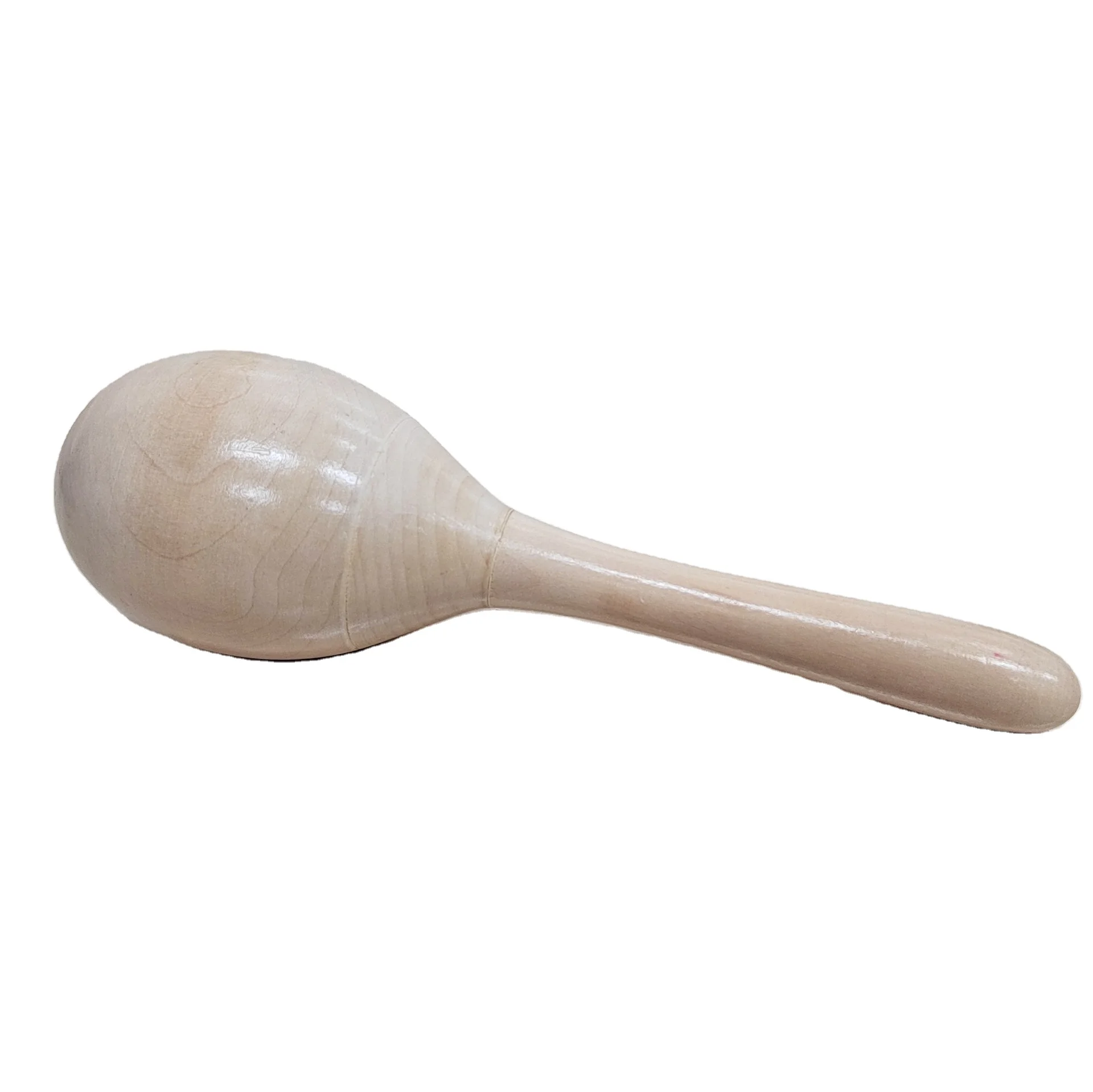 Orff Musical Instrument Log Sand Ball 19cm Wooden Sand Hammer Percussion Instrument