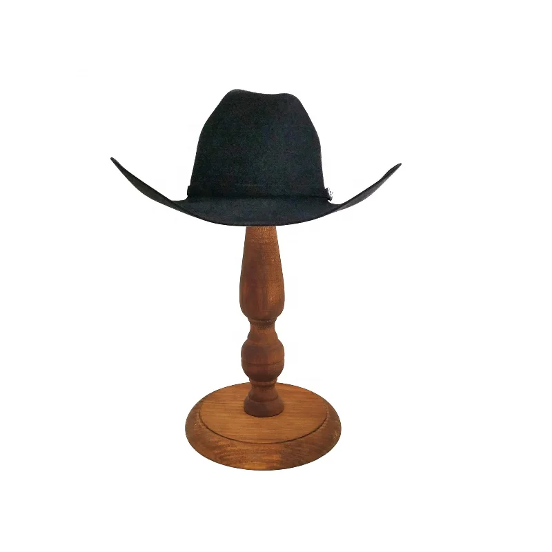 high quality commercial wooden decorative floor standing hat hanger saver racks display stand for table top