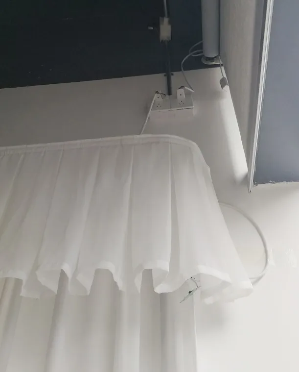 Saykey Home Decoration Electric Drapery Receiver Built-in Curtain Track Motor Zwave Curtain Motor Tuya Wifi Smart Home