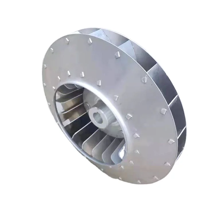Industrial oil mist machine collector fan impeller smoke purifier fan aluminum impeller