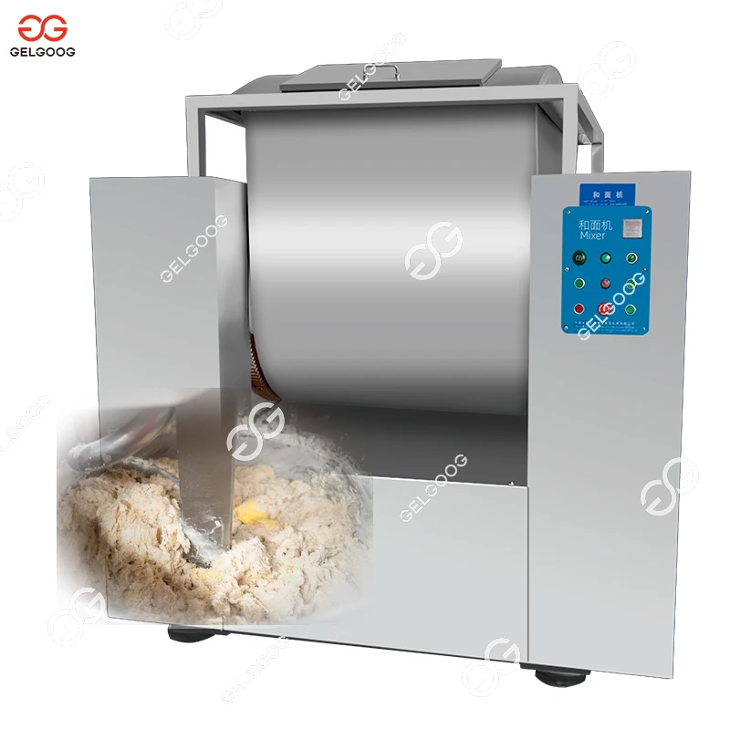 Large Capacity 300Kg 400Kg 500Kg Automatic Folding Wheat Dough Kneading Machines Baking Cake Dough Mixer for Sponge Cake