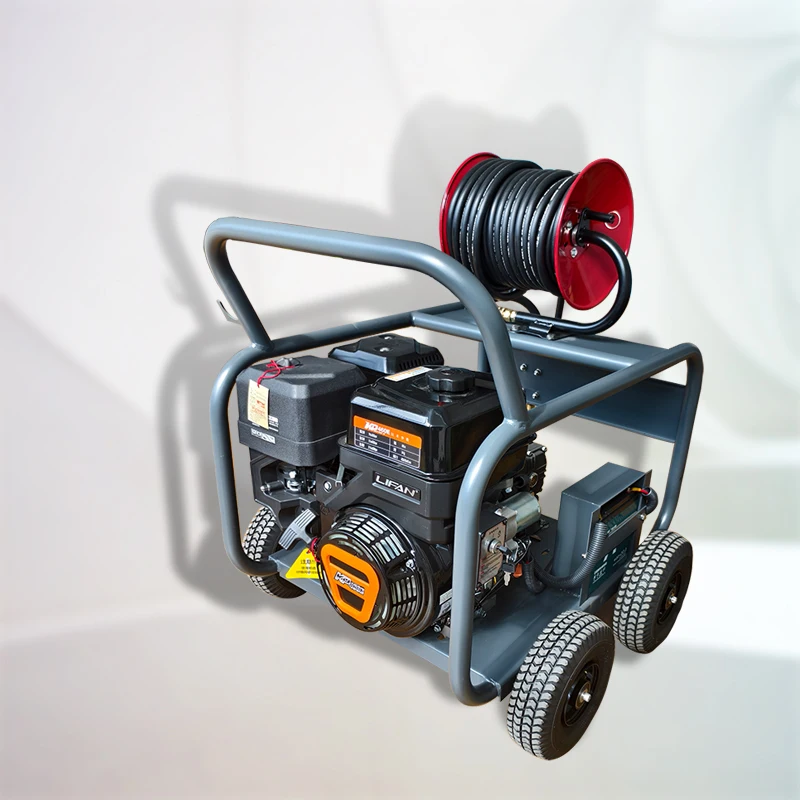 LC 12kw gasoline pipe unblocking and cleaning drainage jet 170bar 30lpm pipe cleaning