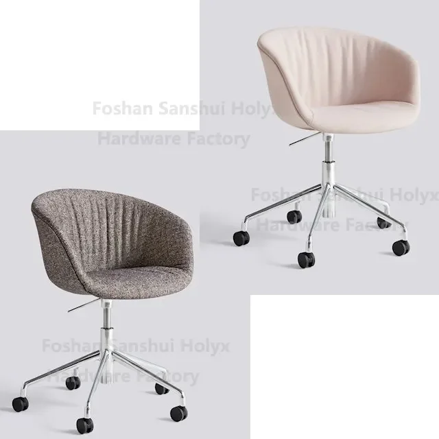 Office Chair Base Parts  5 Five Star Chromed Furniture Frame Chair Legs Base for Swivel Chairs