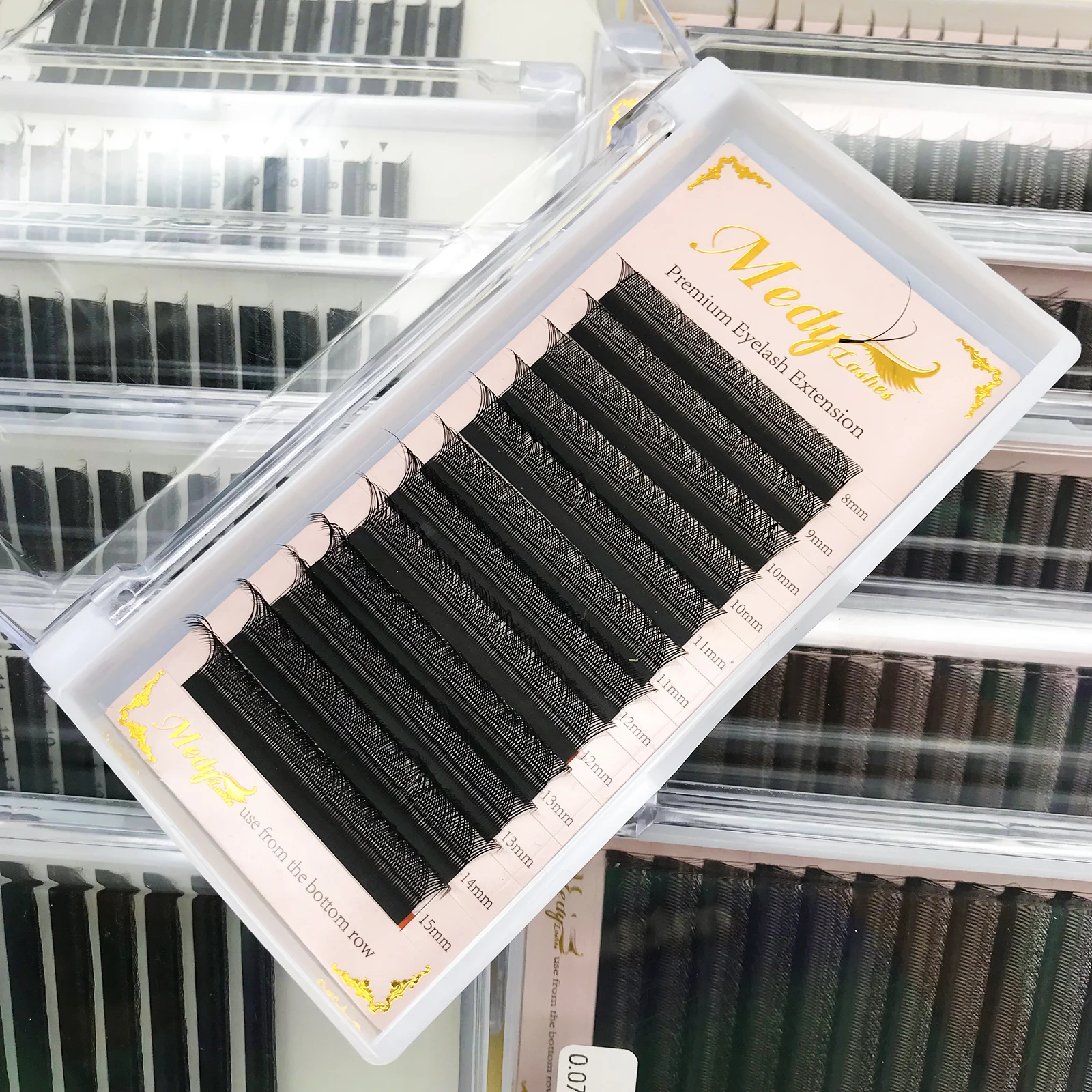 Wholesale Y Shaped Lash Extensions Private Label Professional Yy Shape Eyelash Individual Lash Extension w Eyelash 5d