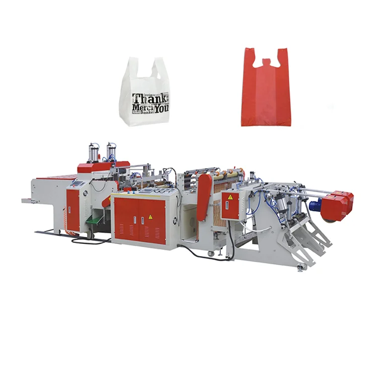 HERO nylon polythene t shirt carry bag making production machine price packaging material making machine (1600371792348)
