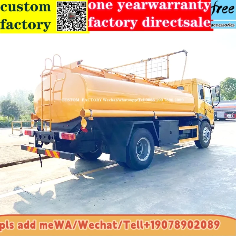 Diesel4x2 Faw Manual New Mobile Dispenser Howo Sinotruk Sino Refuel Diesel Oil Bowser Fuel Tank