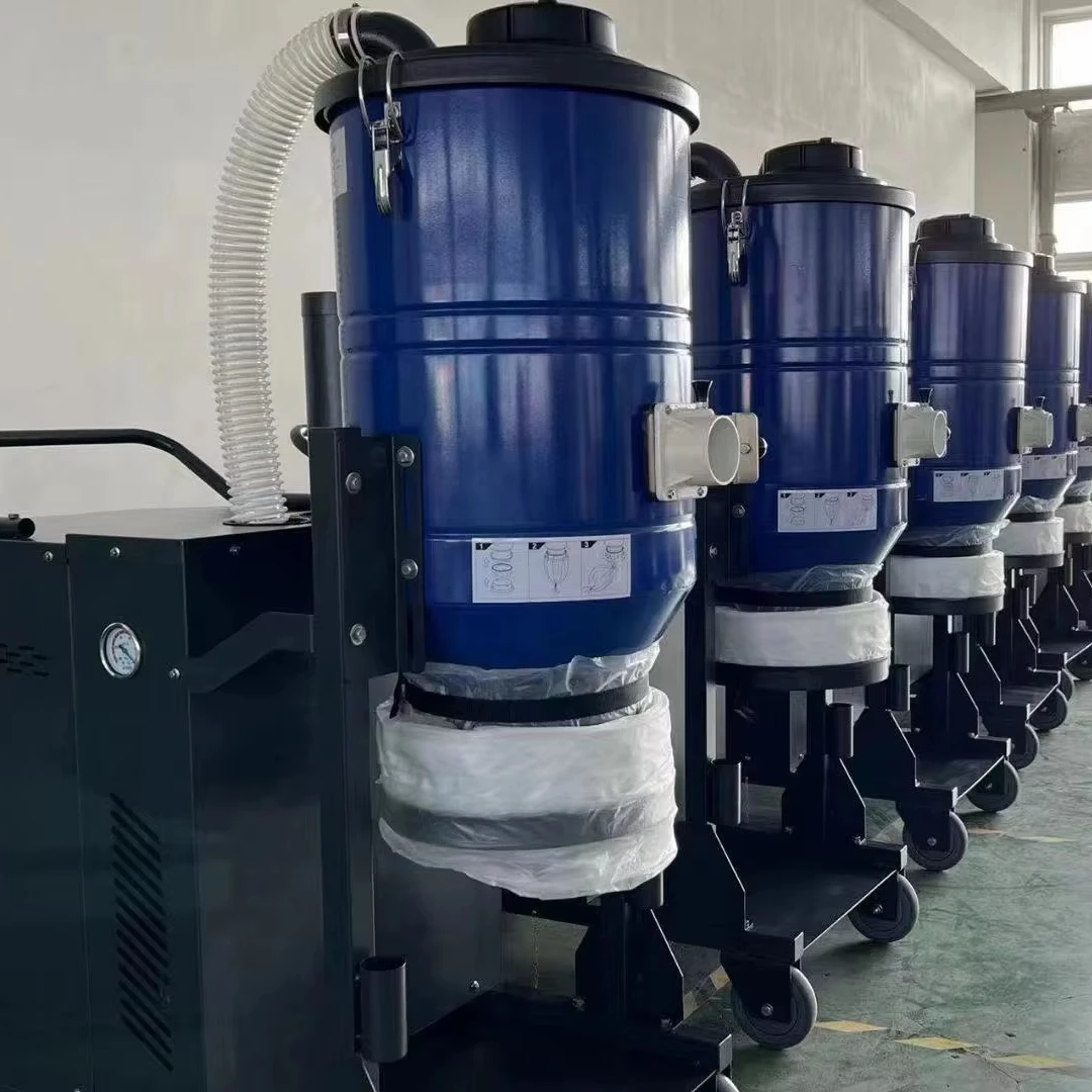 heavy duty concrete dust industrial vacuum extractor
