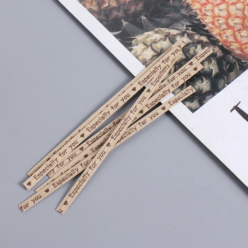 J&C twist-HD colorful paper twist ties for gifts/sugar/iindustry twit ties