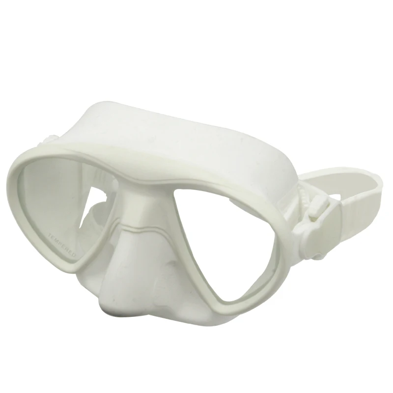 On Stock Factory Supply Double Lens Silicone Low Volume Diving Mask Dive Equipment Hot Sale