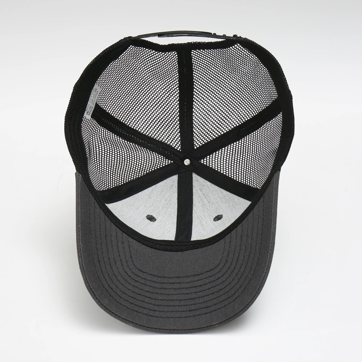 Custom Wholesale Mesh Cap Outdoor Activities Mountain Embroidery Baseball Cap Black Mesh Breathable Trucker Caps for Men