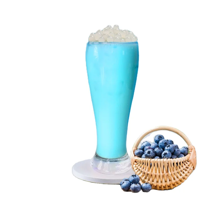 Doking instant fruit milk tea Blueberry flavors  bubble tea powder beverage for fruit bubble tea drinks