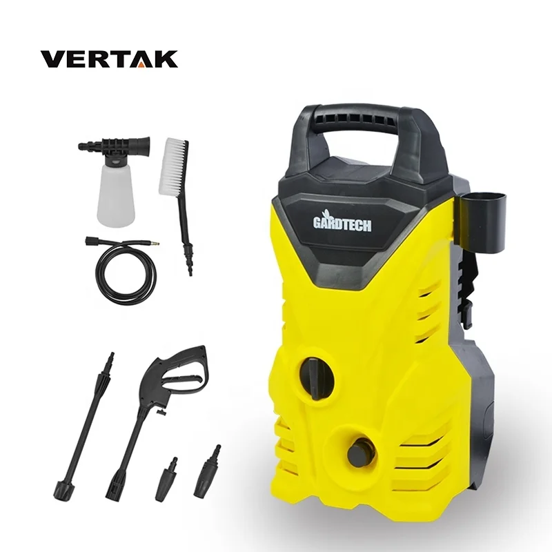 Vertak 1500W jet washer electric washer pressure 105bar portable car washer pressure cleaning