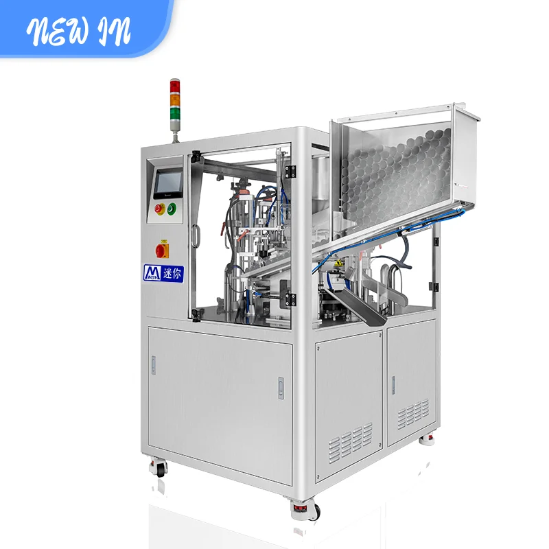 Simple maintenance full automatic cosmetic cream filling machine automatic filling and sealing machine full auto perfume