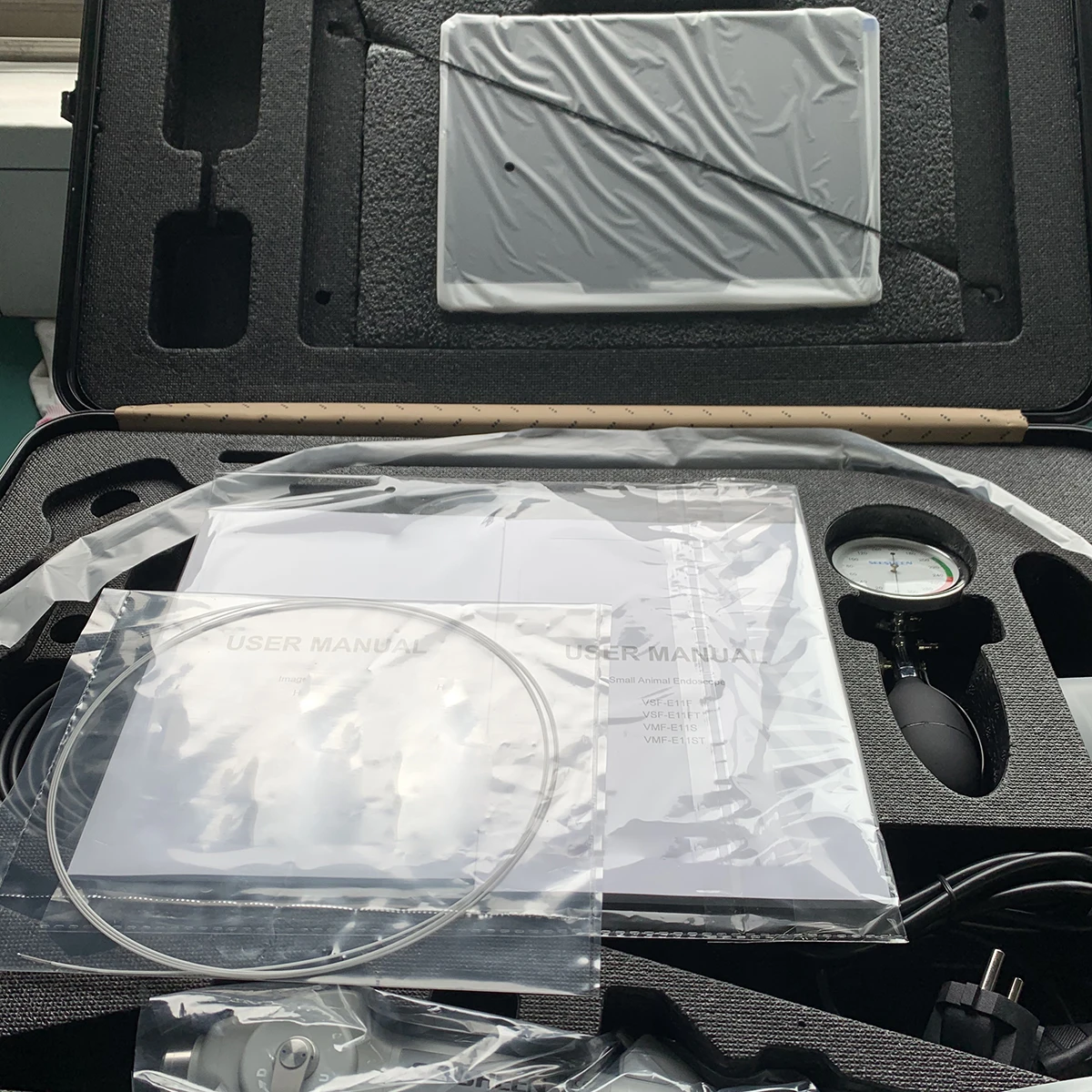 Endoscopy veterinary equipment 10 inch TFT touch screen portable Flexible Endoscope MSLGA285