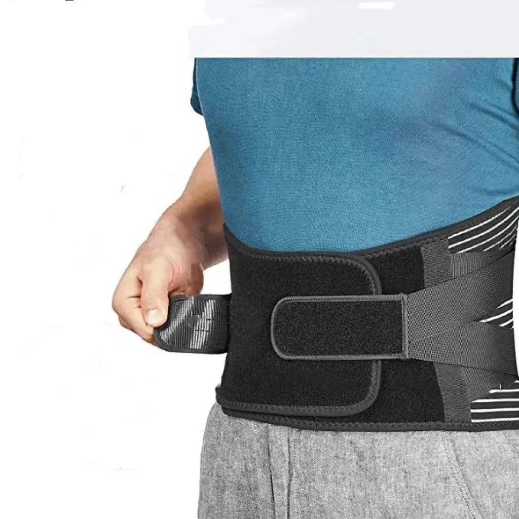 Hot Sale Breathable Back Support Belt Lumbar Support Back Brace for Back Pain