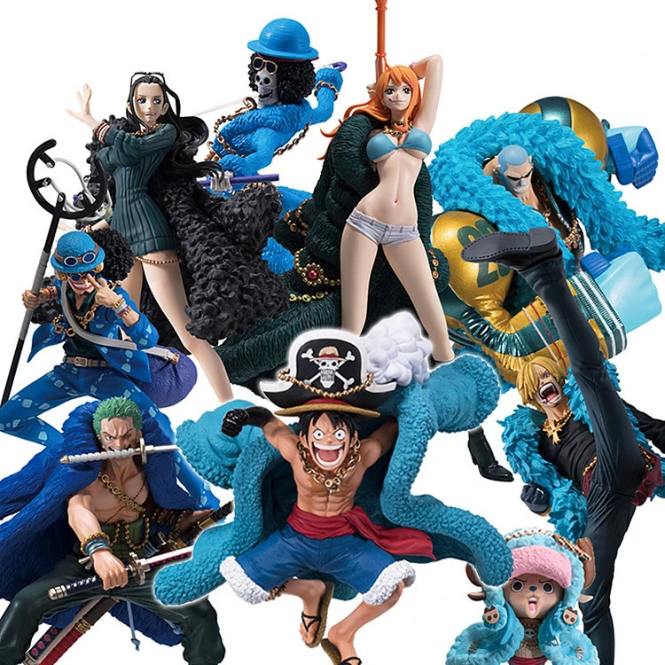 Hot Sale Anime One Pieces Figures Luffy Zoro Uta Sanji One Pieces Action Figure