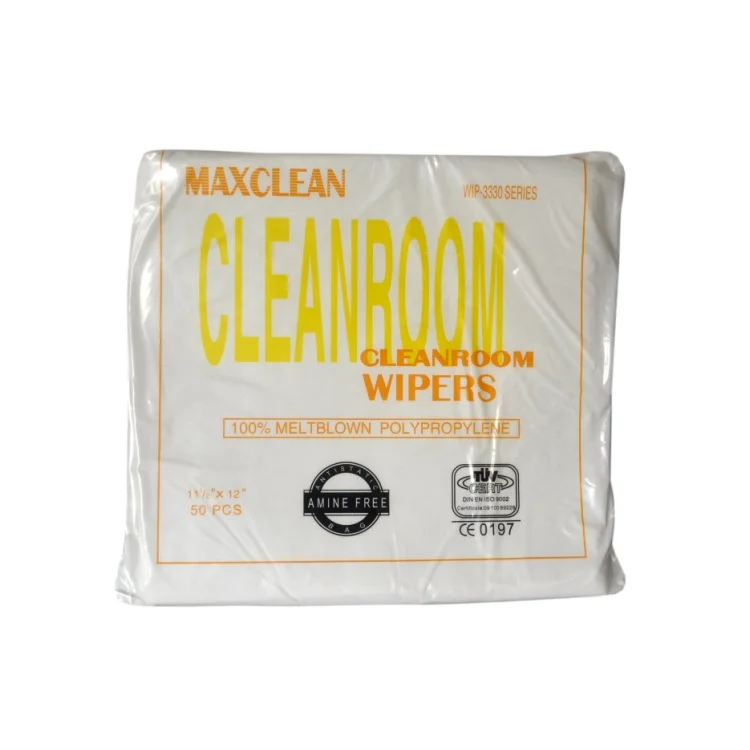 Factory Price Antistat Cleanroom Non Woven Clean Wipers Superfine Fiber Esd Cleanroom Wiper 3009
