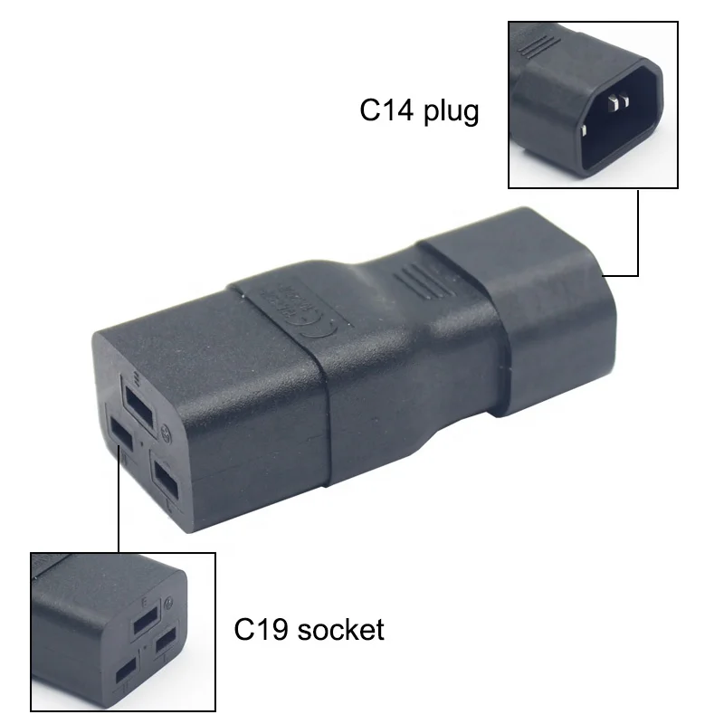  WA-0088 IEC320 C14 к C19 PDU преобразователь питания для C13 UPS