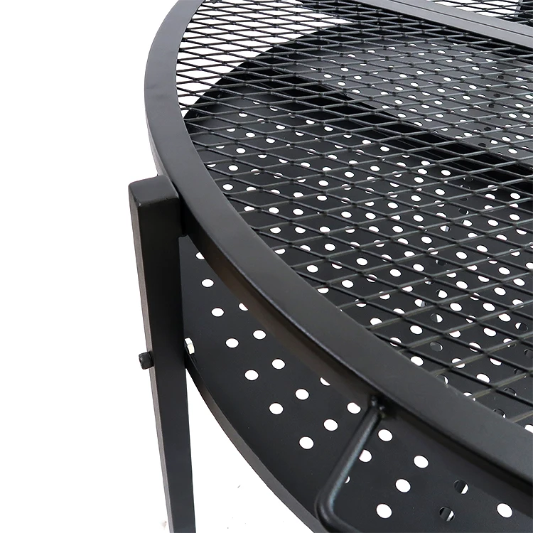 Large Round Metal Grill Flooring Grating Grill Burner Grates Bbq Grill Grate Rack