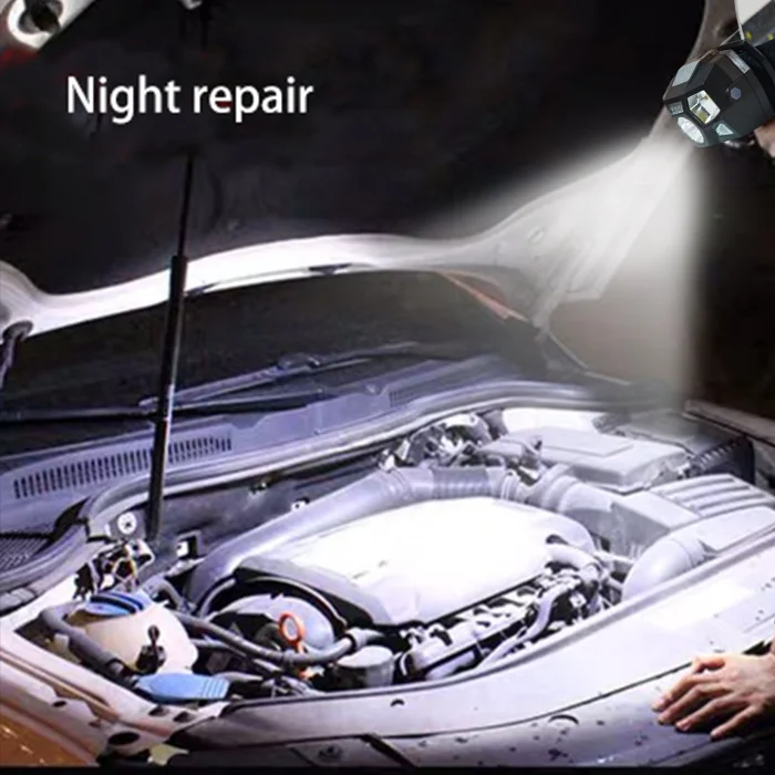 Adjustable 5-mode LED USB rechargeable waterproof infrared motion sensor headlamp