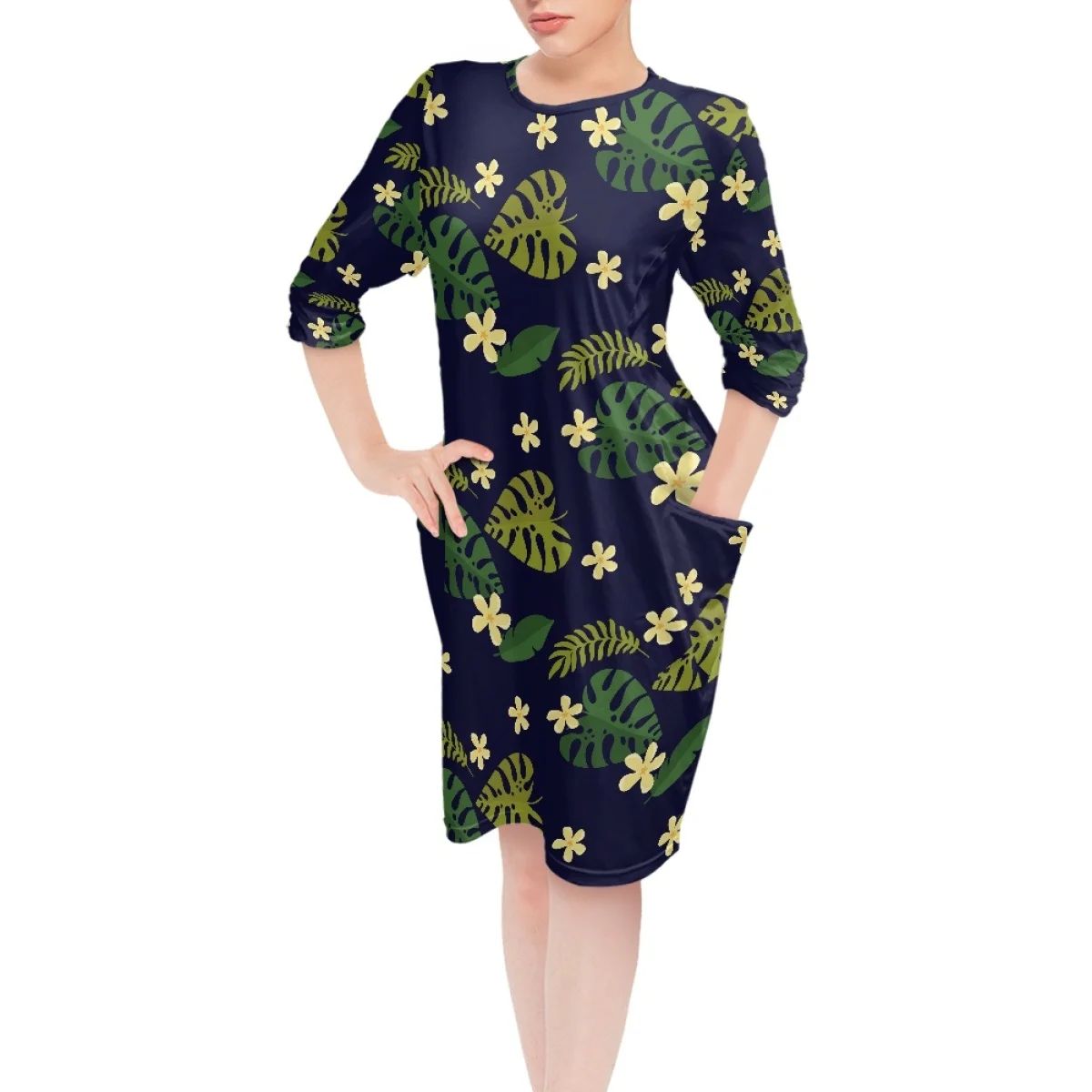 Customized Popular Create Exclusive Taste Show Unique Charm Lady Pocket Sleep Dress in Thanksgiving Day for Charming Girls