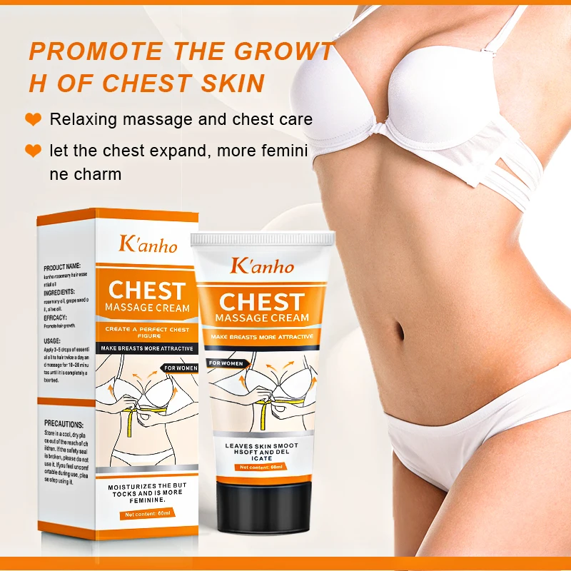 Kanho Breast Enhancement Cream Big Boobs Chest Enhancement Tightening Mango for Female Breast Enlargement Cream Natural Curcuma