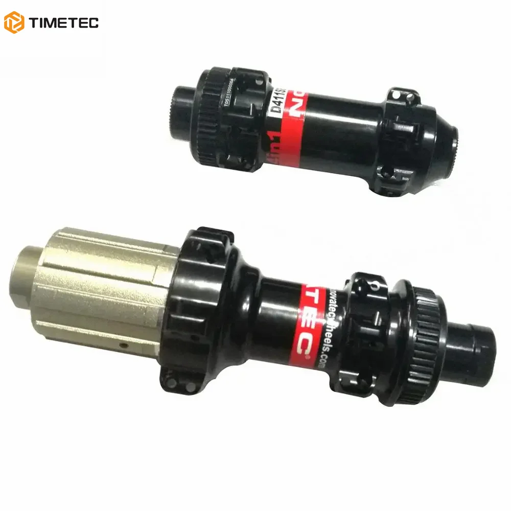 Дисковый тормоз, ступица для шоссейного велосипеда, Novatec D411/412SB, 6 болтов, центральный замок, прямой, герметичный подшипник, супер свет
